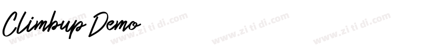 Climbup Demo字体转换